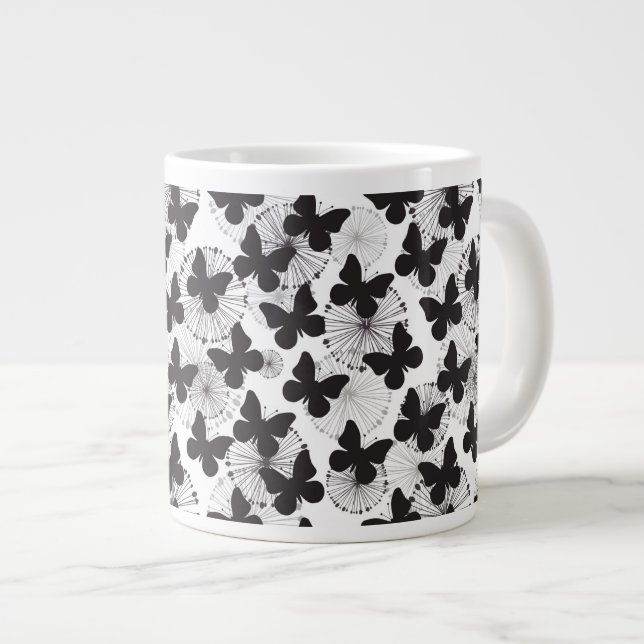 Taza De Café Gigante modelo de una mariposa (Derecha)