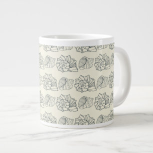 Taza De Café Gigante Modelo decorativo de las cáscaras