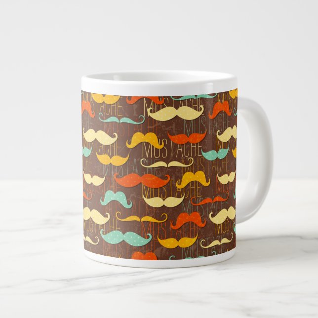 Taza De Café Gigante Modelo del bigote (Derecha)
