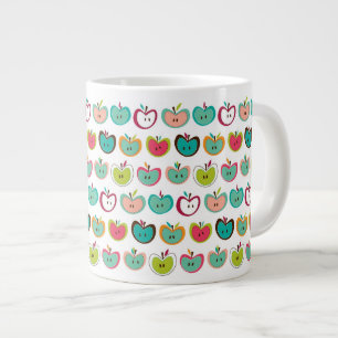 Taza De Café Gigante Modelo lindo de la manzana