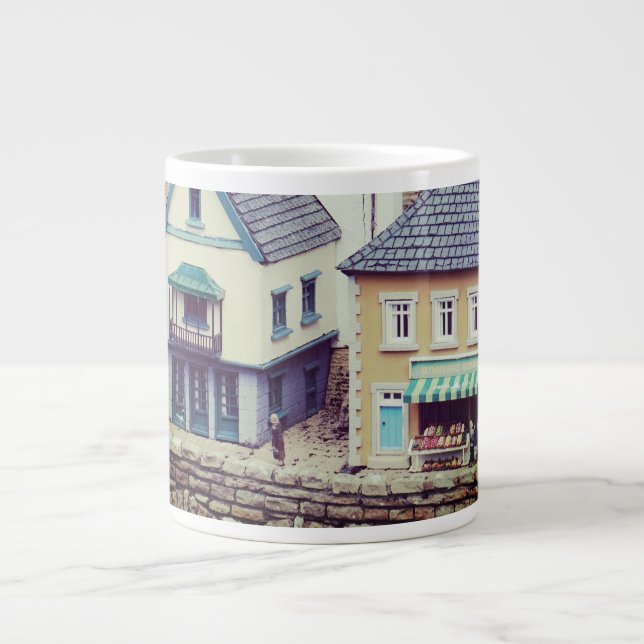 Taza De Café Gigante Modelos de edificios costeros (Frente)