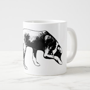 Taza De Café Gigante Modo de seguimiento - Nariz a masa