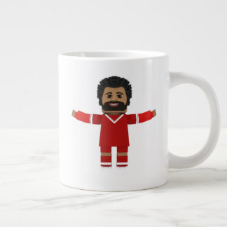 Taza De Café Gigante Mohammed Salah Red LIVERPOOL CUP / MUG Souvenir