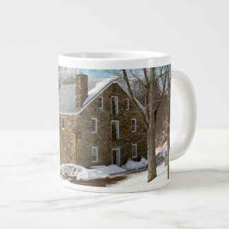 Taza De Café Gigante Molino - molino de grano Cooper