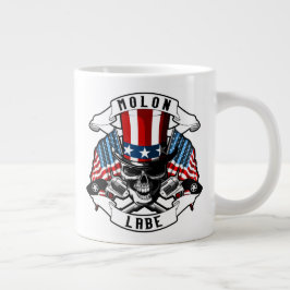 Taza De Café Gigante "MOLON LABE" 20oz