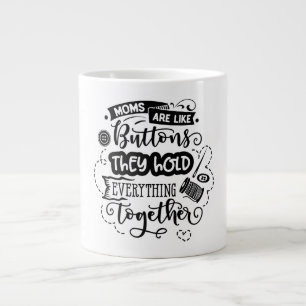 Taza De Café Gigante MOM- Jumbo Mug