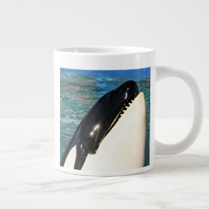 Taza De Café Gigante Momento de ballena en el océano