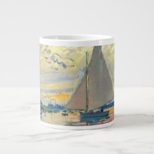 Taza De Café Gigante Monet Sailboat en Le Petit-Gennevilliers