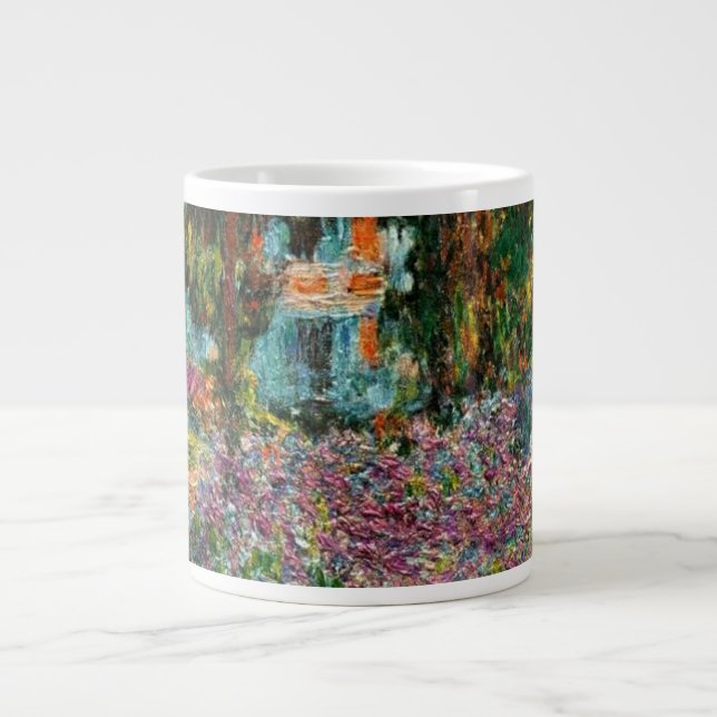 Taza De Café Gigante Monet The Artist's Garden at Giverny (Frente)