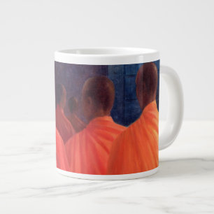 Taza De Café Gigante Monjes del azafrán
