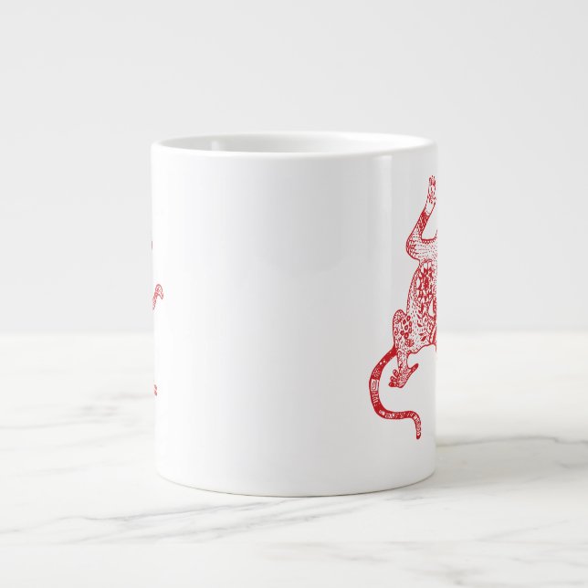 Taza De Café Gigante Monkey Mug (Frente)