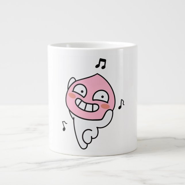 Taza De Café Gigante Mono Funky (Frente)