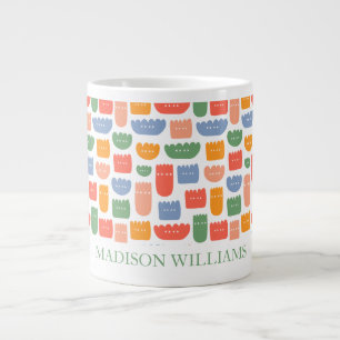 Taza De Café Gigante Monograma