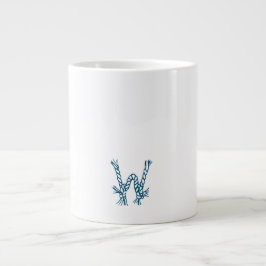 Taza De Café Gigante Monograma W