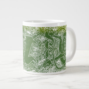 Taza De Café Gigante Monstruos de Aberlamno