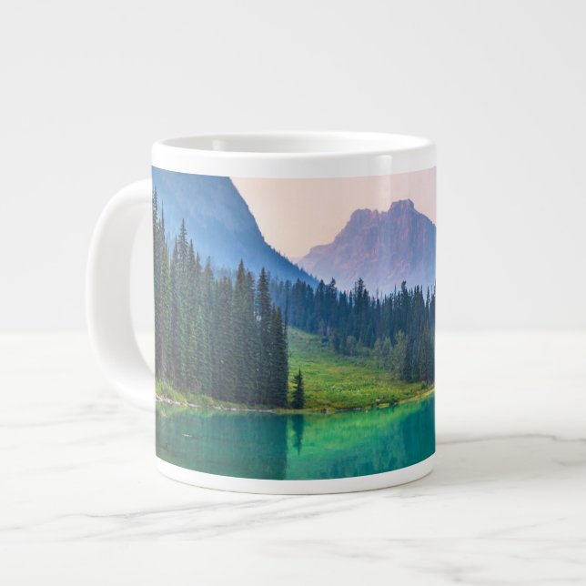 Taza De Café Gigante Montañas | Parque nacional Yoho, Columbia Británic (Izquierda)