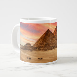 Taza De Café Gigante Monumentos | Las grandes pirámides