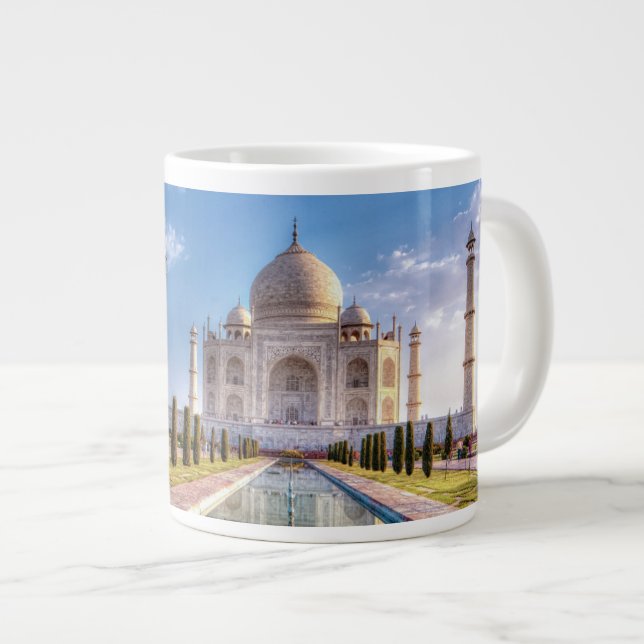 Taza De Café Gigante Monumentos | Taj Mahal Sunrise (Derecha)