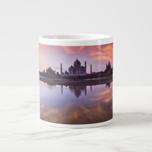 Taza De Café Gigante Monumentos   Taj Mahal Sunset