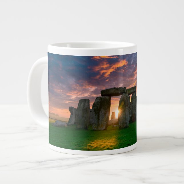 Taza De Café Gigante Monuments | Stonhenge, England (Izquierda)