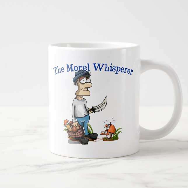 Taza De Café Gigante Morel Whisperer (Derecha)