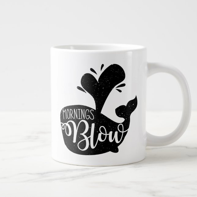 Taza De Café Gigante Morning Blow Mug (Derecha)