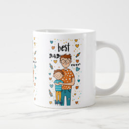 Taza De Café Gigante Mostrar a papá que te importa el mejor papá