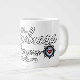 Taza De Café Gigante Mostrar Amabilidad A Los Extraños