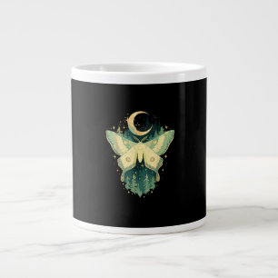 Taza De Café Gigante Moth Fairycore Goblincore Whimsigoth Cottagecore