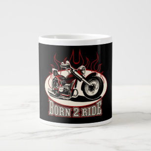 Taza De Café Gigante motocicleta personalizado