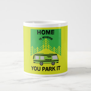Taza De Café Gigante Motorhome Camping Autopistas de acampada RV Mu