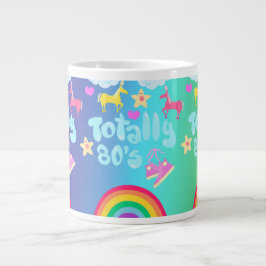 Taza De Café Gigante Motto arcoiris 80