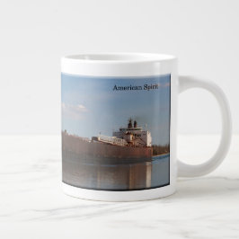Taza De Café Gigante Muerca jumbo del Espíritu Americano
