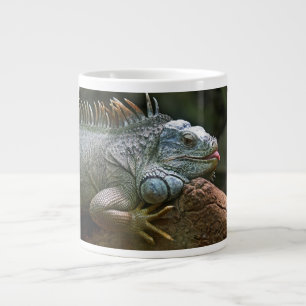 Taza De Café Gigante Muertes personalizados de Iguana