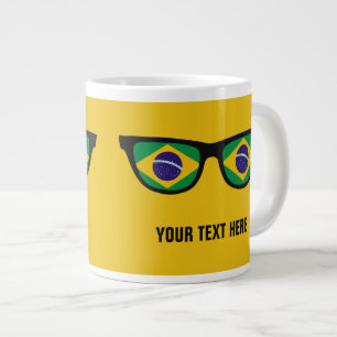 Taza De Café Gigante Muertes personalizados de los Shades brasileños