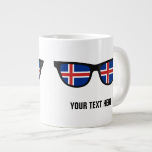 Taza De Café Gigante Muertes personalizados de los Shades de Islandia