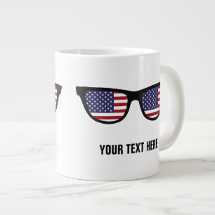 Taza De Café Gigante Muertes personalizados de USA Shades