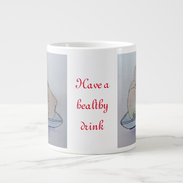 Taza De Café Gigante Mug (Frente)