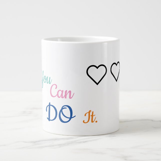 Taza De Café Gigante Mug (Frente)