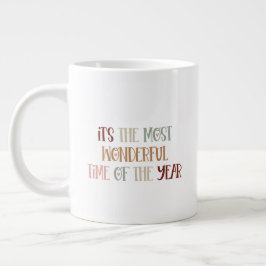 Taza De Café Gigante Mug (591 ml) - It's The Most Wonderful Time