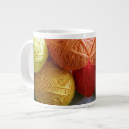 Taza De Café Gigante Mug - Bolas de Yarn