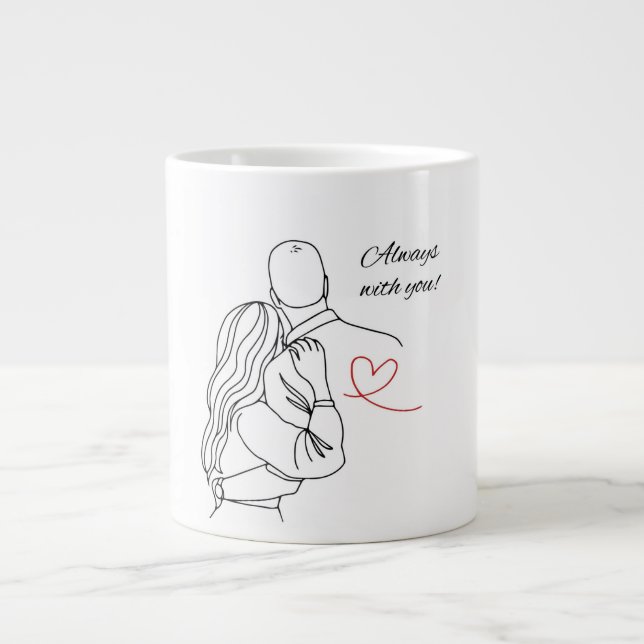 Taza De Café Gigante mug coffee (Frente)