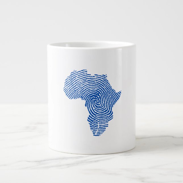 Taza De Café Gigante Mug coffee sample AFRICA  (Frente)