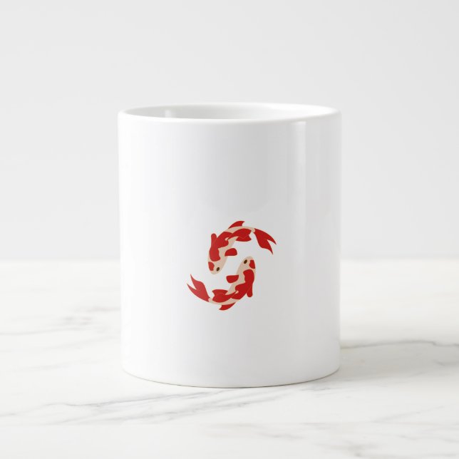 Taza De Café Gigante Mug coffee sample poisson  (Frente)