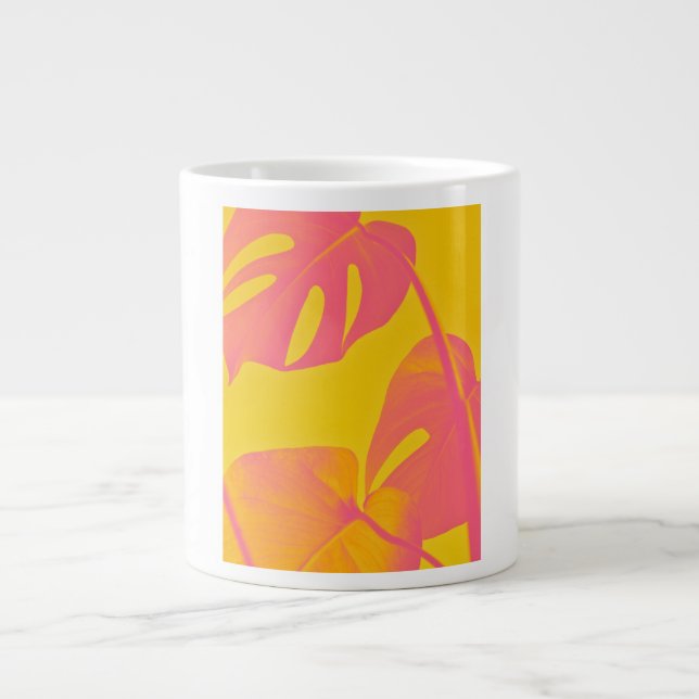 Taza De Café Gigante Mug coffee sample tropical  (Frente)