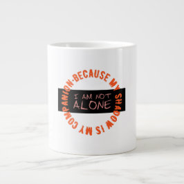 Taza De Café Gigante Mug con una cita