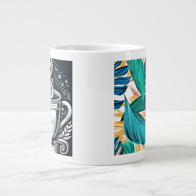 Taza De Café Gigante Mug de diseñador (Frente)