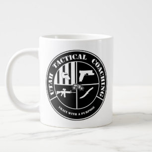 Taza De Café Gigante Mug. de entrenamiento táctico Utah 20oz