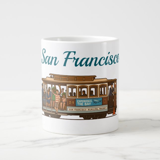 Taza De Café Gigante Mug de especialidad (Frente)