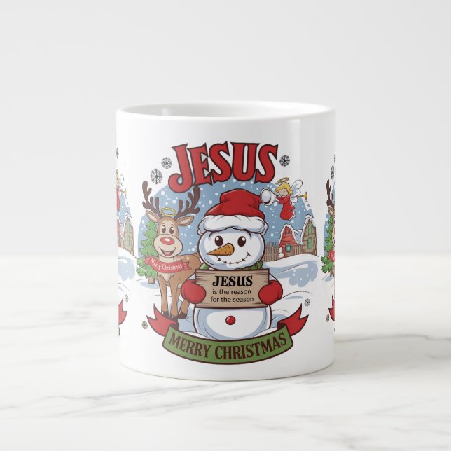 Taza De Café Gigante Mug de especialidad (Frente)